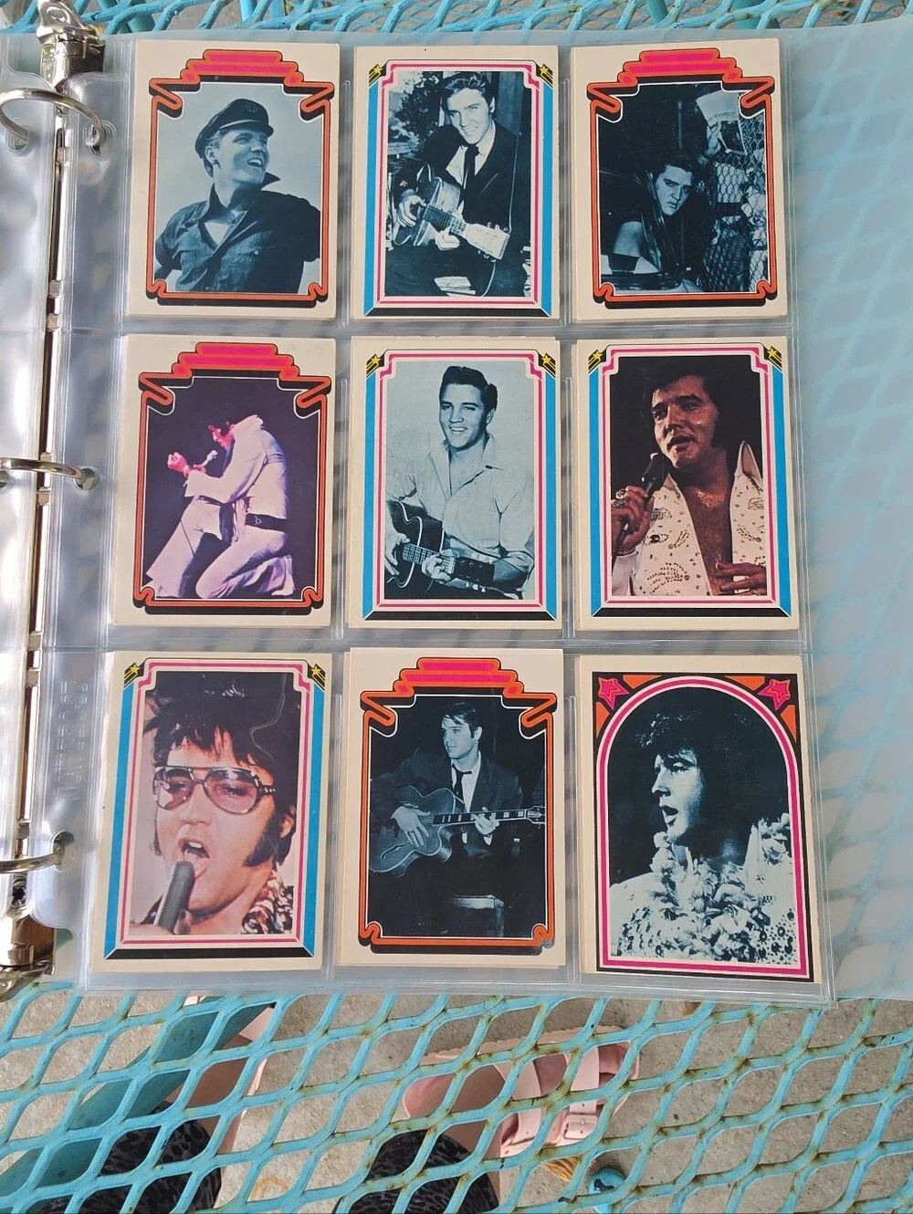 Elvis Trading Card Set 1978 Complete 66 Cards Boxcar Enterprises In Sleeves Vtg